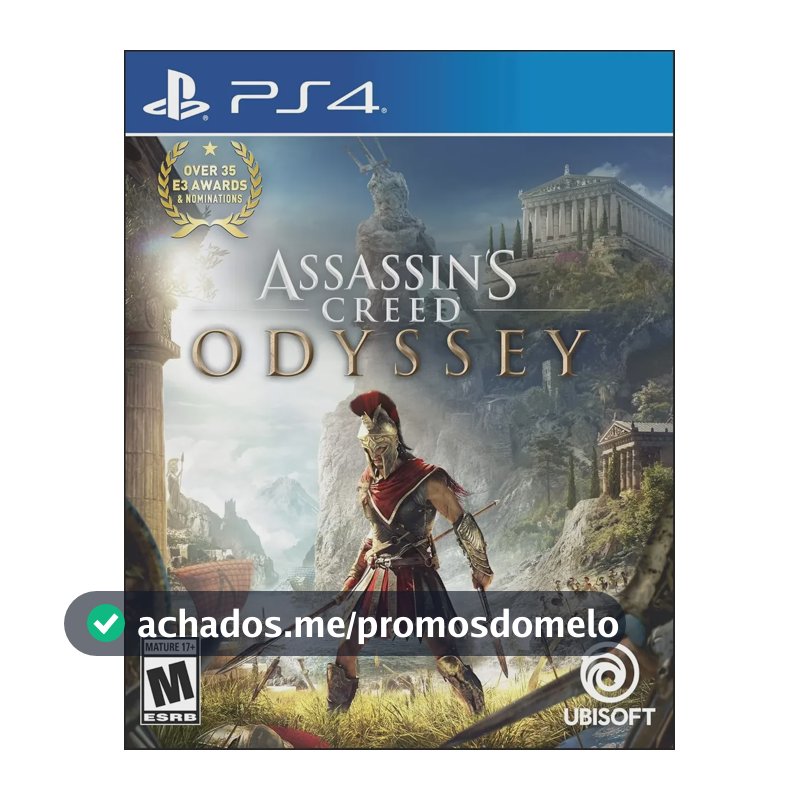 Jogo Assassins Creed Odyssey Ps4 Midia Fisica