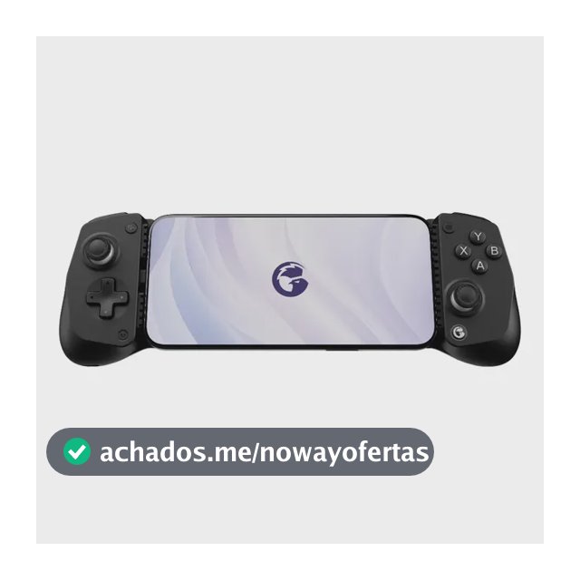 Controle Gamepad GameSir X5 Lite USB-C Android iPhone 15/16 Mobile Hall Effect Turbo Leve Preto