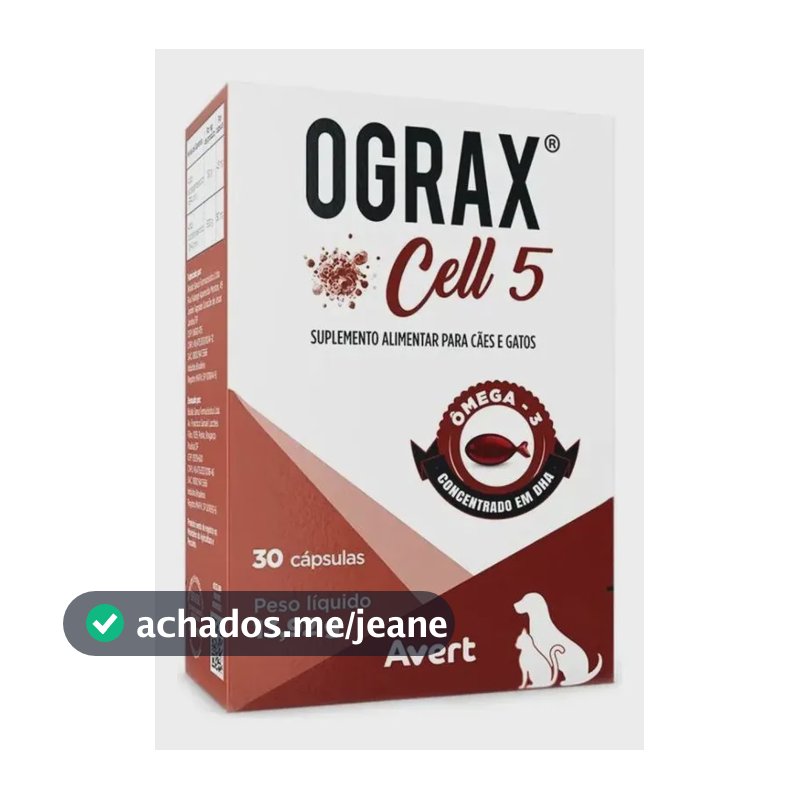 Ograx Cell 5 30 Capsulas