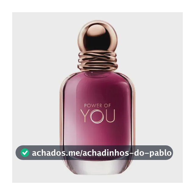 Giorgio Armani Perfume Power Of You Emporio Feminino 30ml