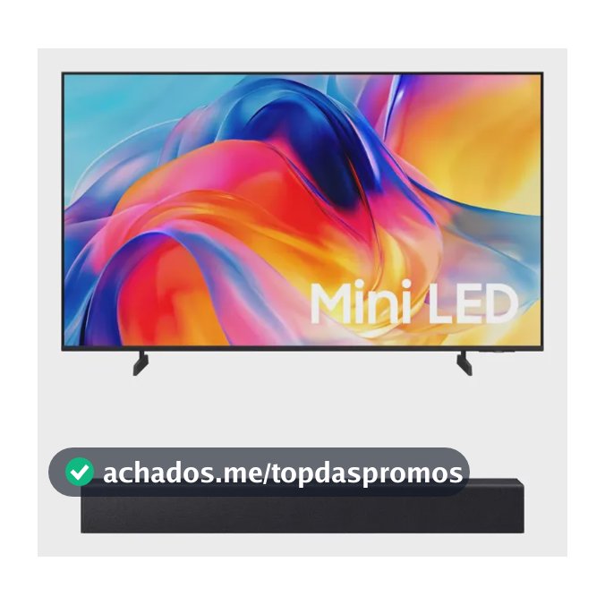 Samsung Smart Tv 65  Miniled 4k + Soundbar Samsung Hw-b400f