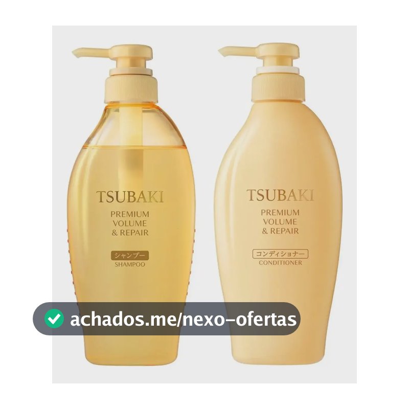 Kit Volume & Repair Tsubaki Sh 450ML + Condicionador 450ML