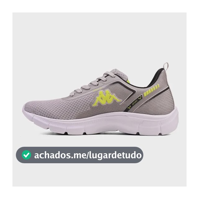 Tênis Kappa Run 200 Original Caminhada Academia