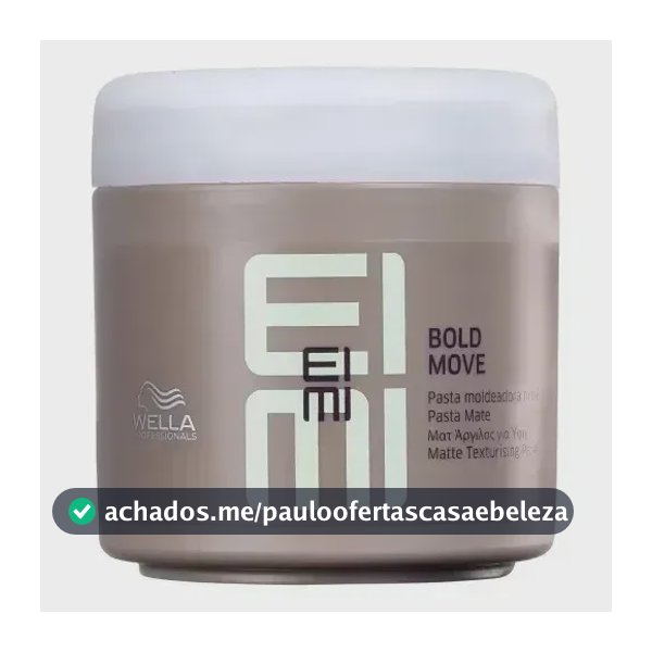 Pasta Modeladora Eimi Bold Move 150ml - Com Acabamento Matte - Wella Profissional