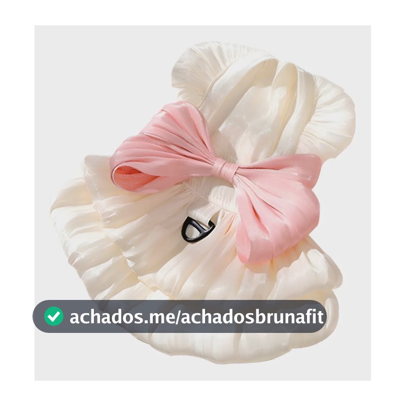Vestido de princesa Wzz Jk para cães, vestido de princesa