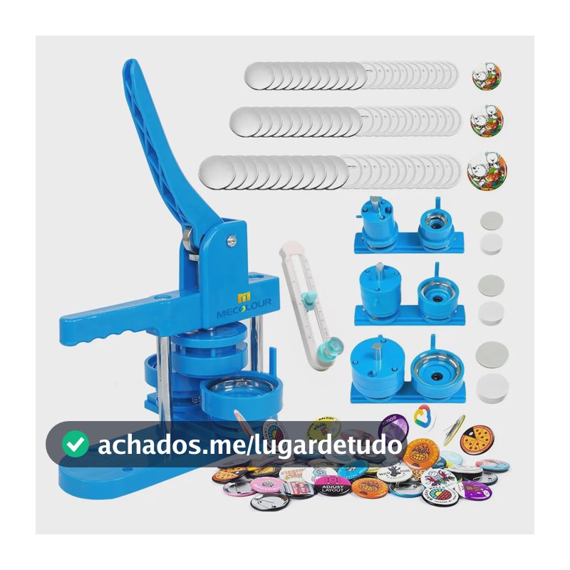 Kit De 3 Máquinas Advertising Photobots 32/44/58 mm/150 Unidades Color Azul País