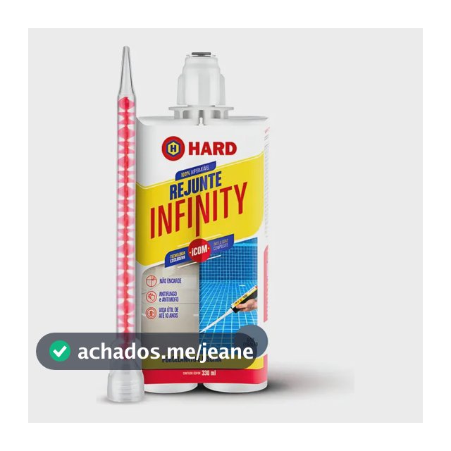 Rejunte Profissional Infinity Hard P/ Area Interna E Externa