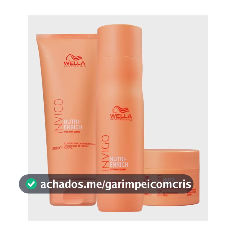 Kit Wella Professionals Invigo Nutri-enrich Home Care