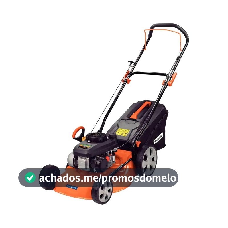 Cortador De Grama Combustão 4hp C/ Coletor Cc46m Tramontina Cor Laranja/Preto