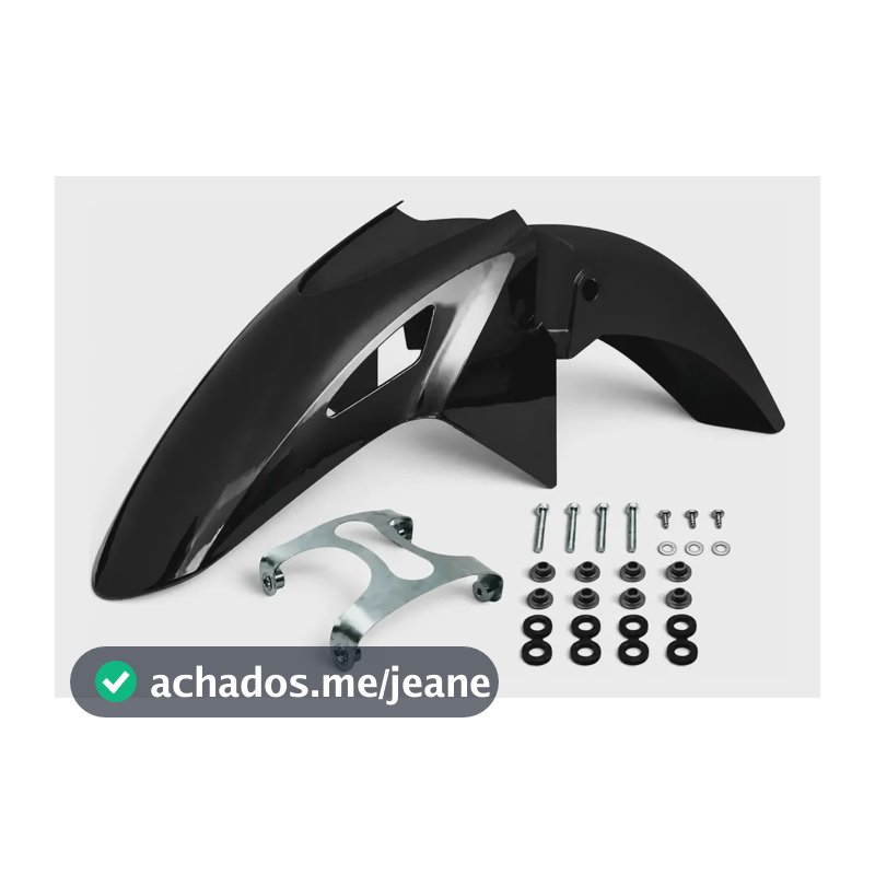 Paralama Cg Titan 160 Cg Fan 160 2025 2026 Completo Preto