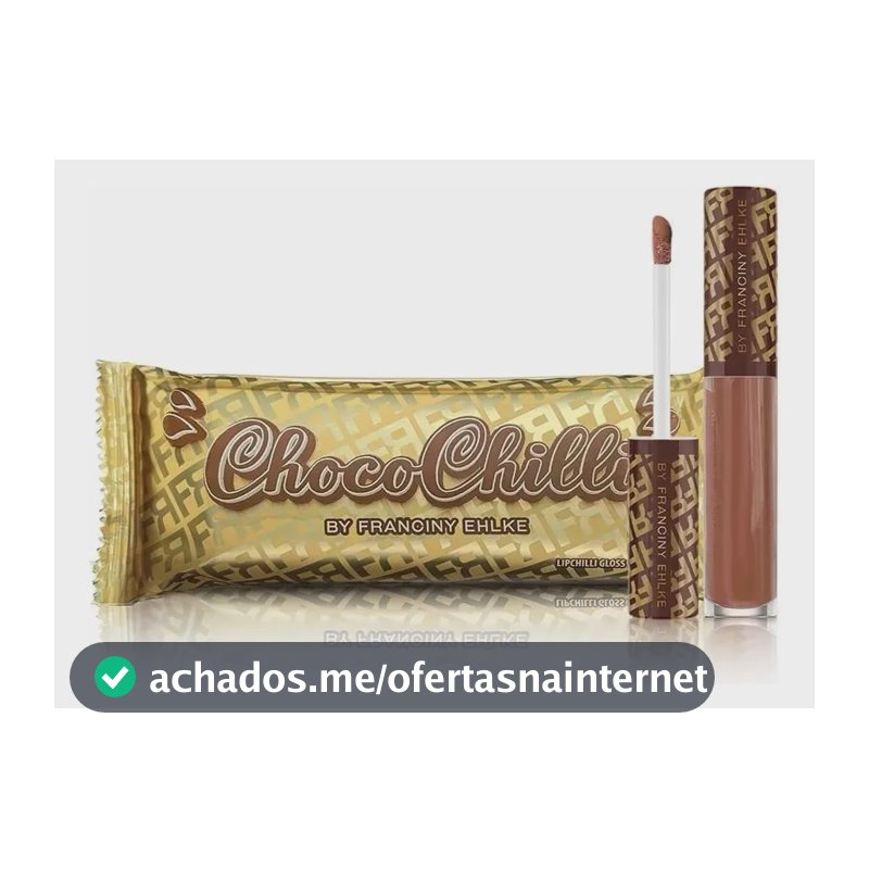 Chocochilli Gloss Fran By Franciny Ehlke Acabamento Brilhante Chocolate