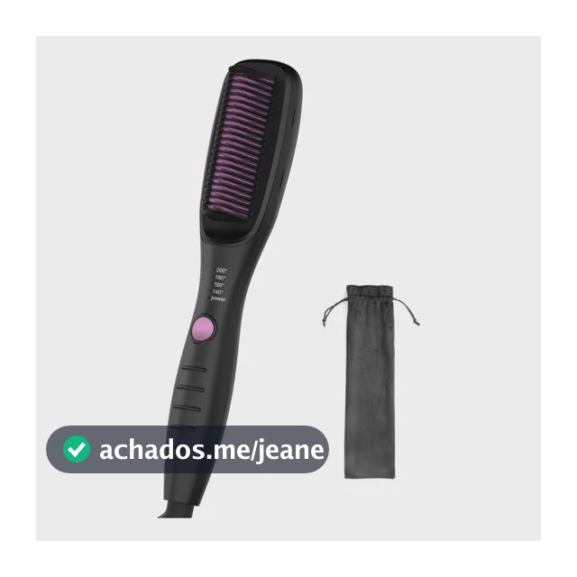 Escova Alisadora Gd039 Gokoco Ptc 3 Million Negative Ions