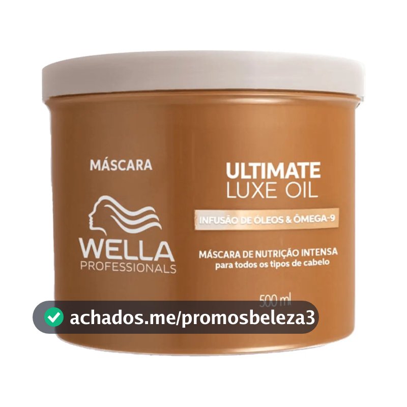 Wella Professionals Ultimate Luxe Oil - Máscara Capilar 500m
