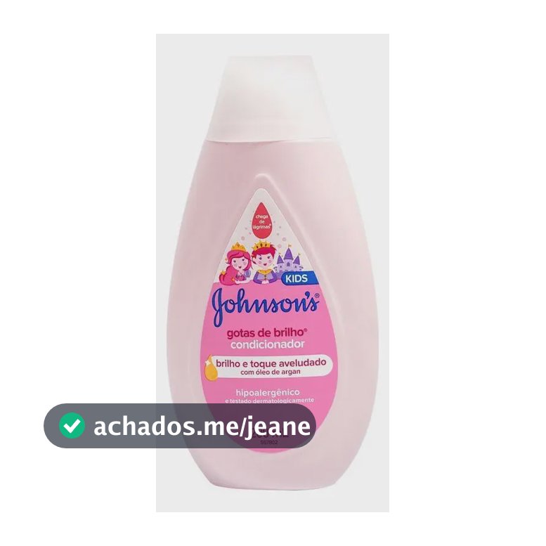 Condicionador Gotas De Brilho Johnsons Baby 200ml