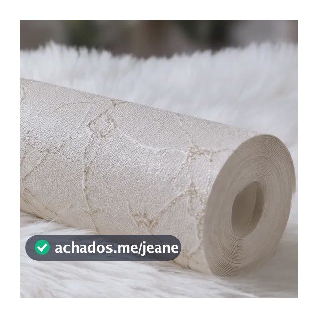 Papel De Parede Rolo Importado Vinílico Textura Alto Relevo Dourado