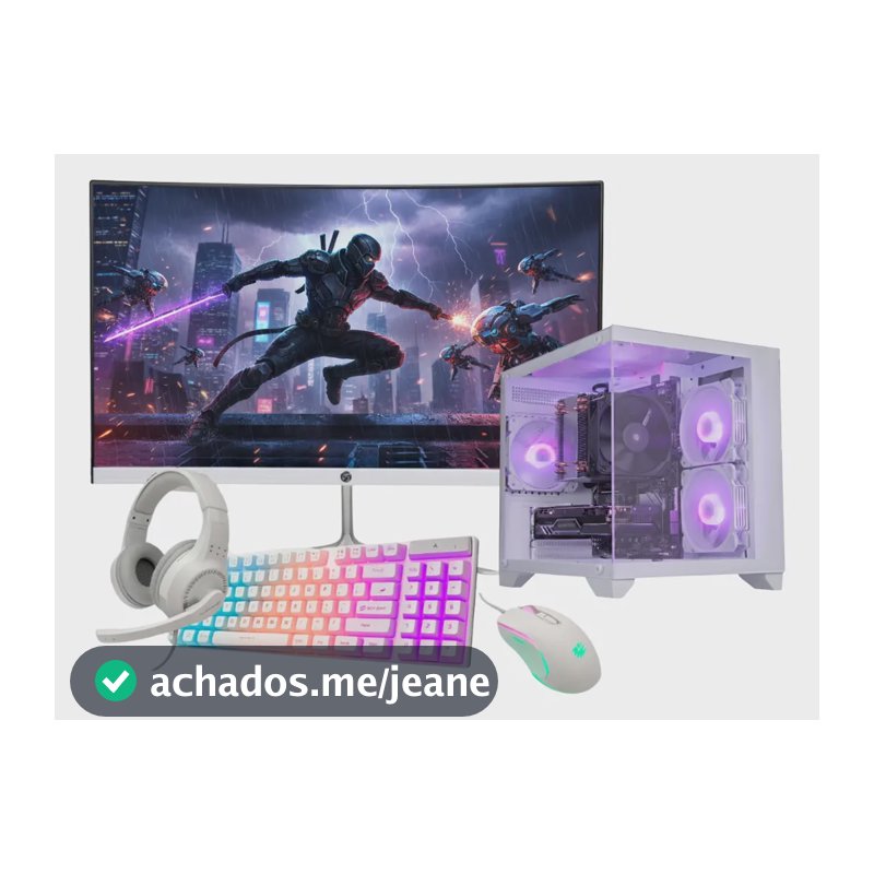 Computador Pc Gamer I7 16gb Ram Ssd 240g Gt 730 4gb Tela 23 16 Gb