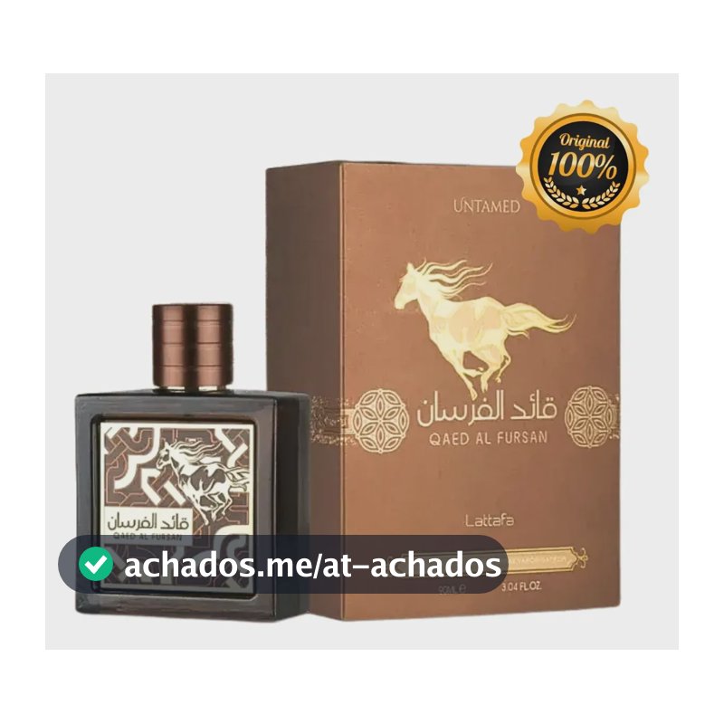 Perfume Qead Al Fursan Untamed Lattafa 100 Ml Masculino