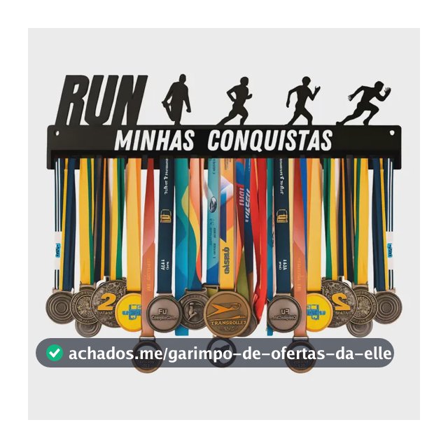 Melhor Porta Medalhas Suporte Parede Até 65 Medalhas Corrida Masculino