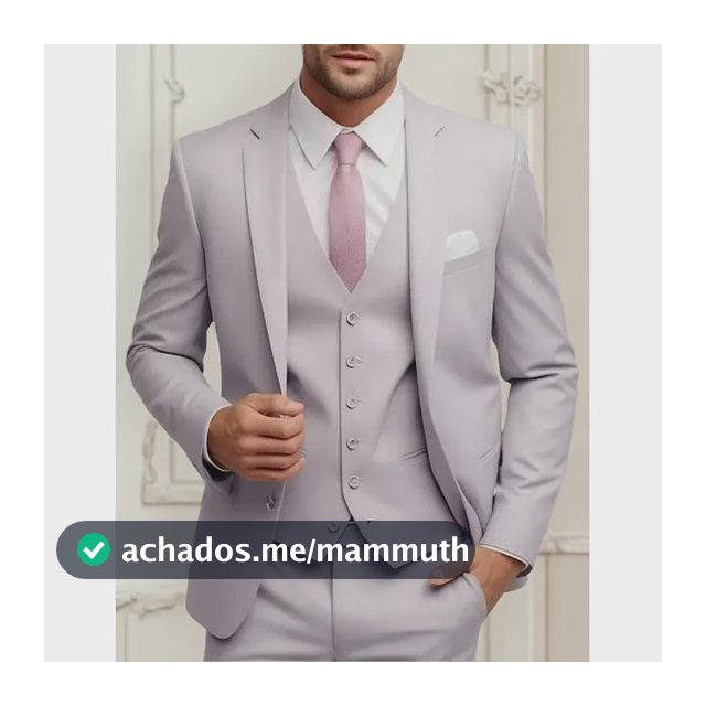 Terno Oxford Slim Masculino, Calça+paletó+barato + 3 Cores