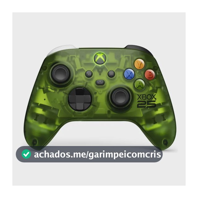 Controle Sem Fio Xbox Series X25 Edição Especial  Verde