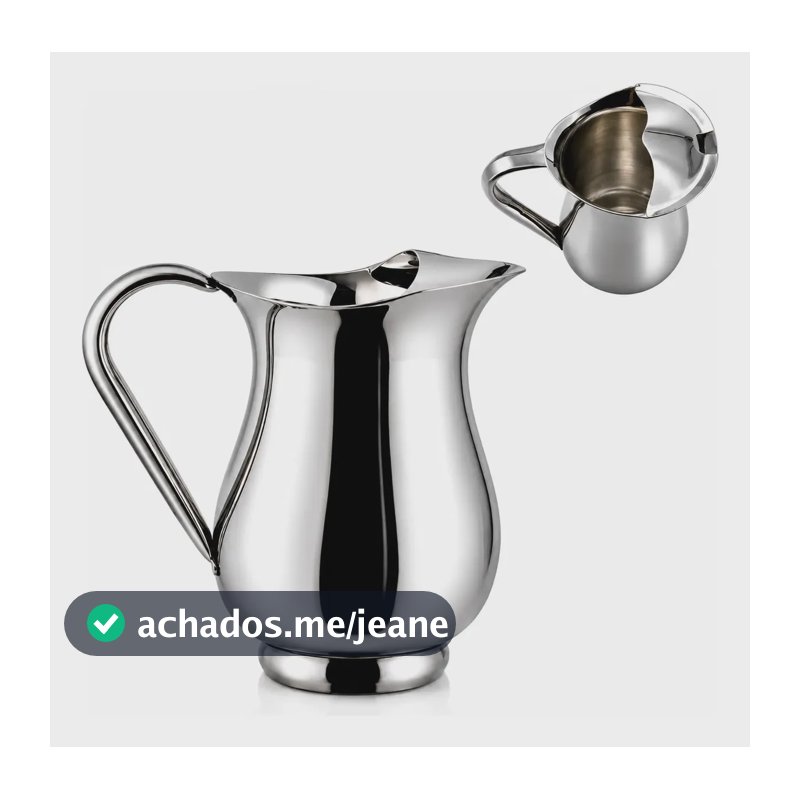 Jarra Inox Com Aparador De Gelo 1,5 Lt Água Sucos Fratelli