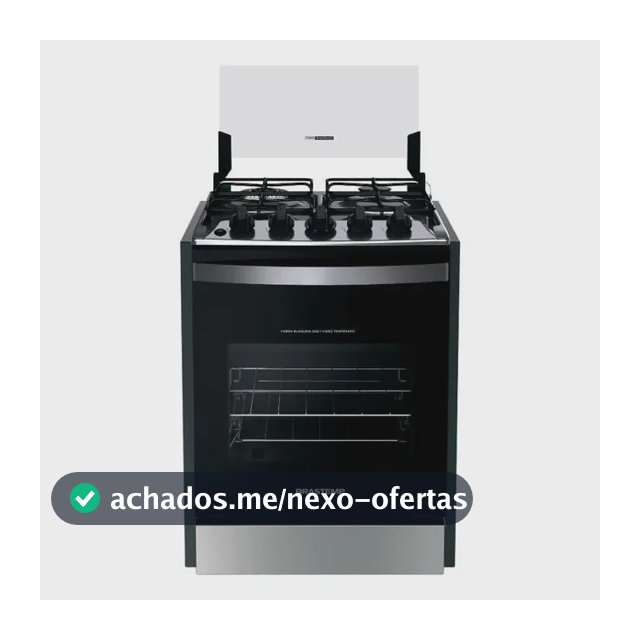 Fogão De Embutir Brastemp 4 Bocas, Chama Dupla Byo4ebr Cor Inox Bivolt