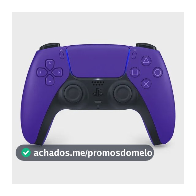 Controle Dualsense Cfi-zct1 Sem Fio Ps5 Galactic Purple