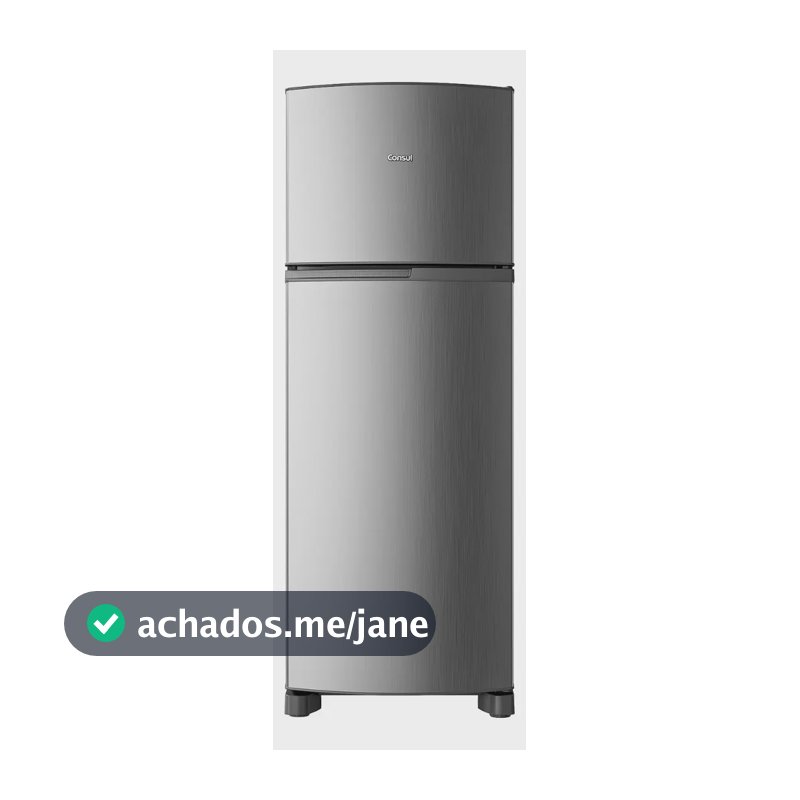 Geladeira Consul Frost Free 333 Litros Duplex Inox - CRM40MK