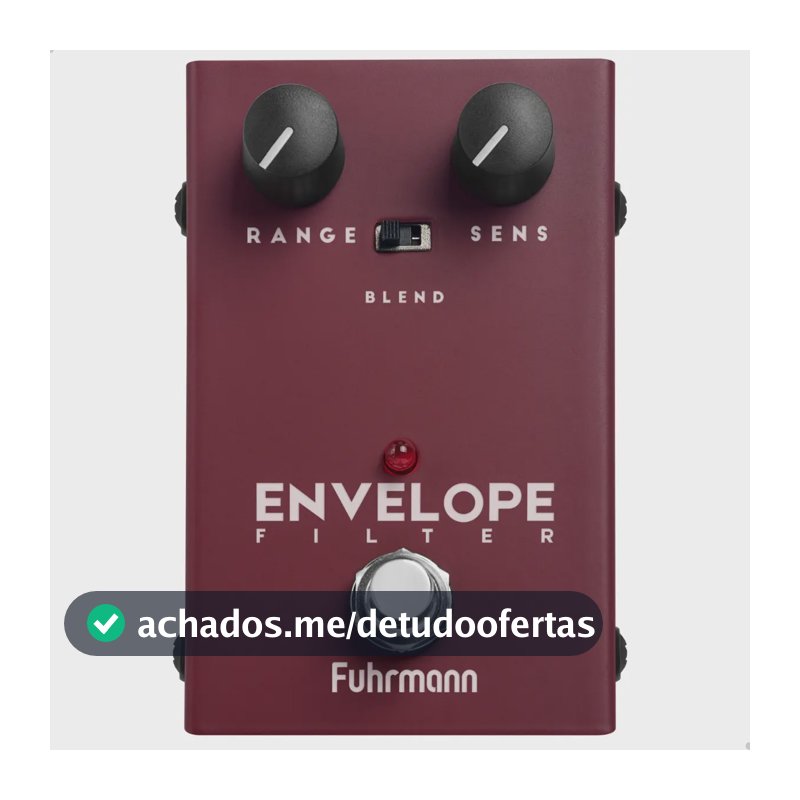 Pedal de Efeitos Envelope Filter Fuhrmann