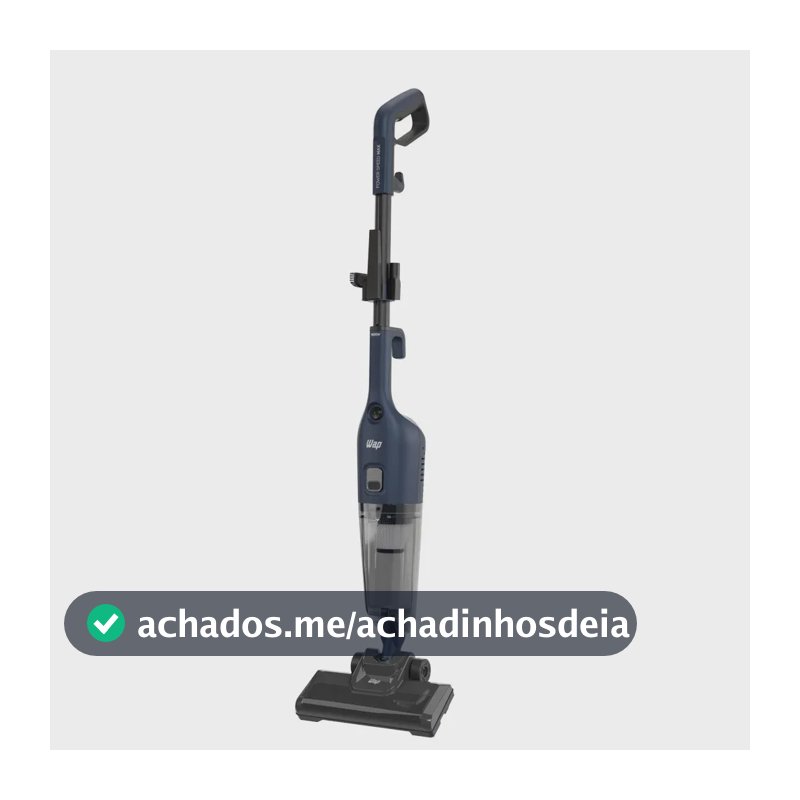 Aspirador Vertical WAP POWER SPEED MAX AZ20 1600W de Potência Sistema 360° Com Tecnologia Cyclone 3 Em 1 220V