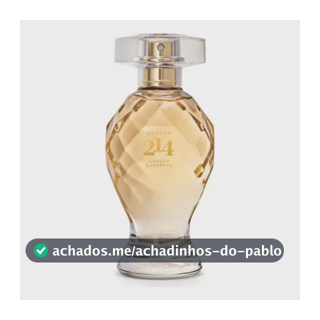 Golden Gardênia Botica 214 Eau De Parfum 75ml