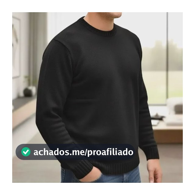 Suéter Masculino Blusa De Frio Lã Tricot Social E Casual