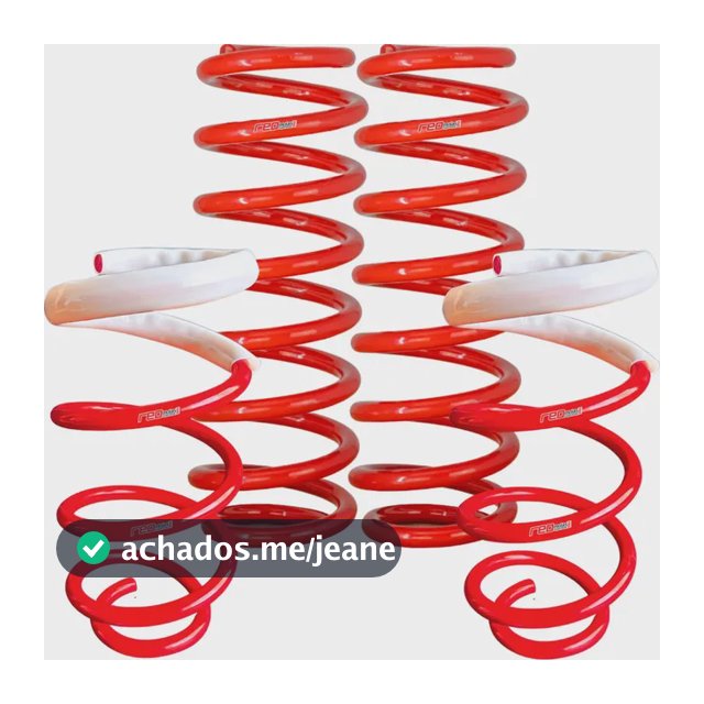 Kit 4 Molas Esportivas Gol G2 / G3 / G4 (todos) Red Molas