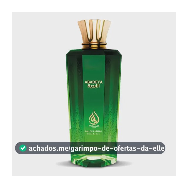 Perfume Árabe Mawwal Abadeya 100ml Eau De Parfum Feminino