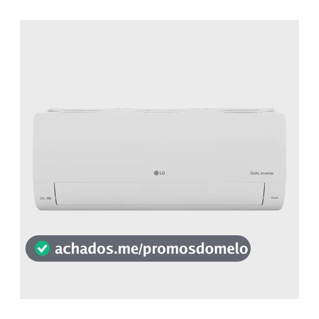 Ar-condicionado LG Dual Inverter Ai Voice 9.000 Btu Frio