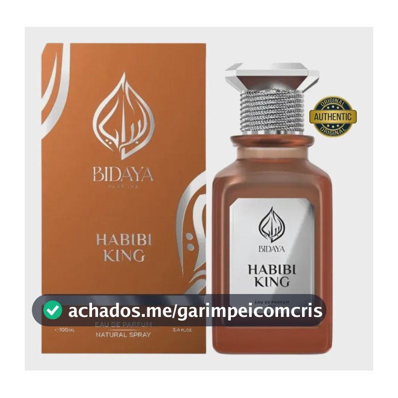 Perfume Árabe Bidaya Habibi King Eau De Parfum 100ml