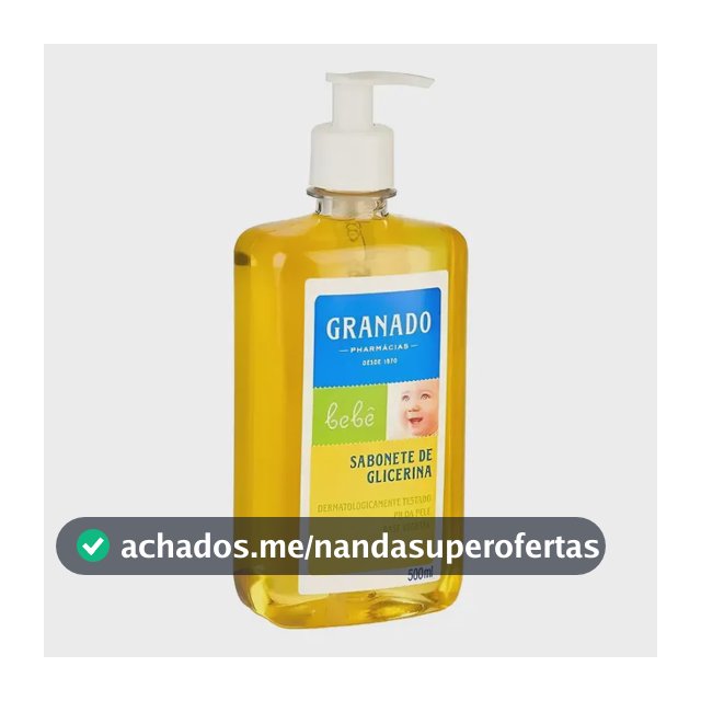 Granado Sabonete Líquido Glicerina Bebê Tradicional 500 ml