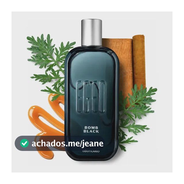 O Boticário Egeo Bomb Black Masculino