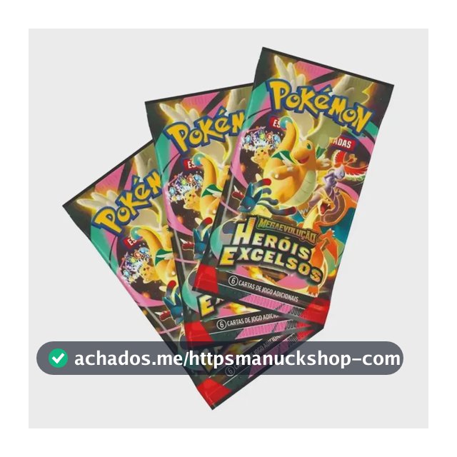 Booster Box Heróis Excelsos - Copag