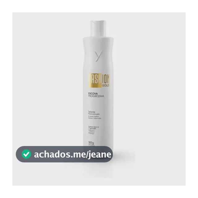 Escova Progressiva 500g - Fashion Gold