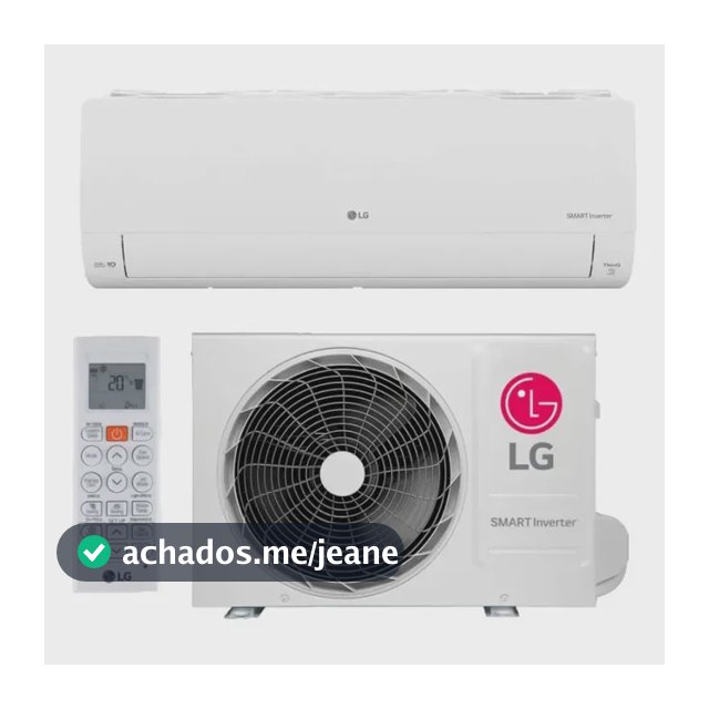 Ar Condicionado LG Inverter Smart Voice AI 12.000 Btus Frio R-32