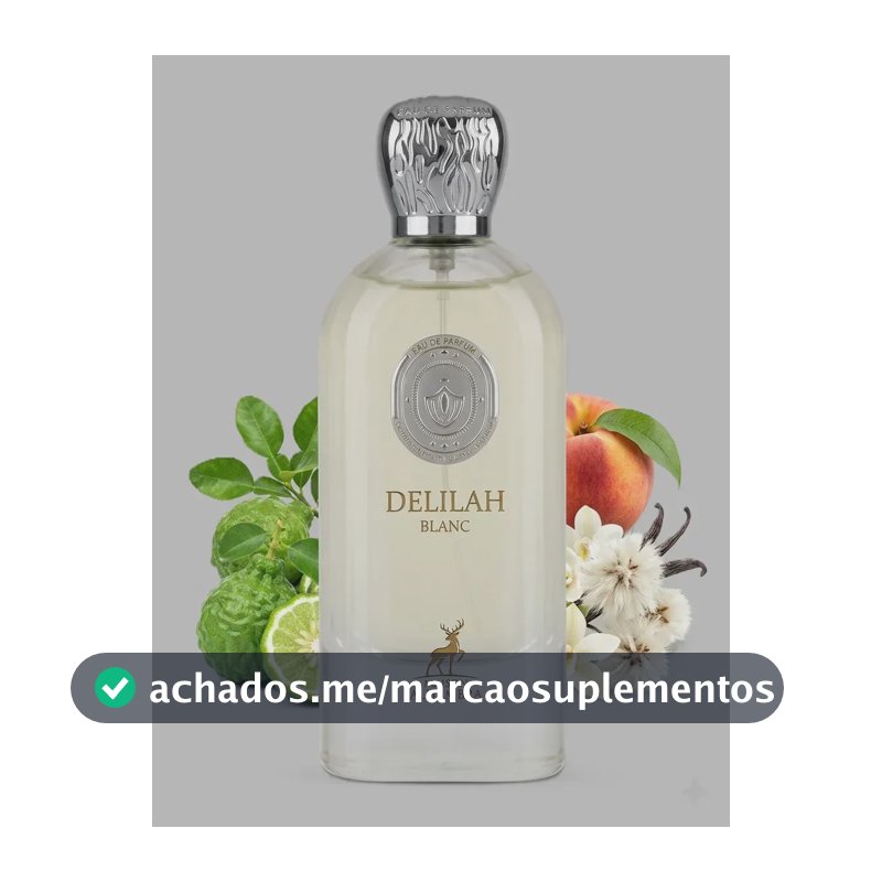 Perfume Arabe Delilah Blanc Maison Alhambra 100 Ml Original