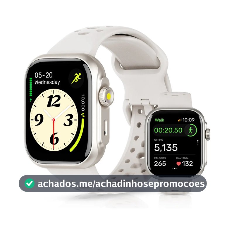 Smartband Bettdow FB041 com GPS e Tela de 1.83" Dourada