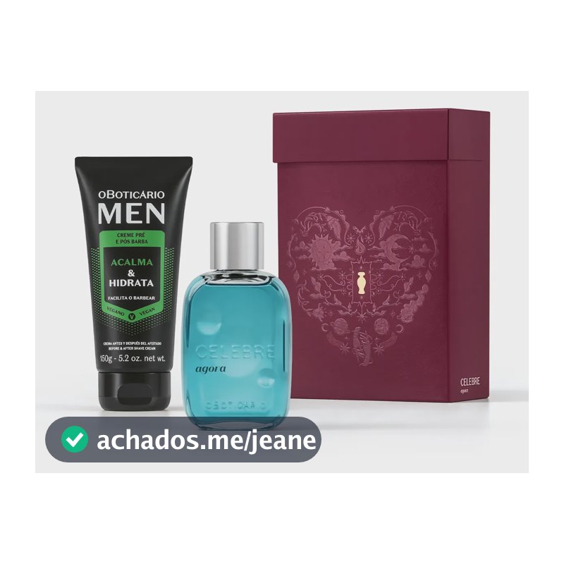 O Boticário Celebre Agora Kit Masculino (2 Itens)
