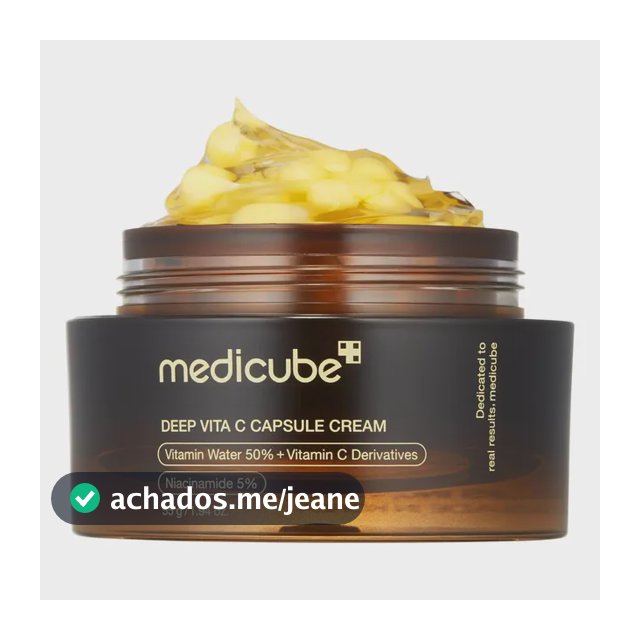 Hidratante Facial Medicube Deep Vitamin C Golden Capsule