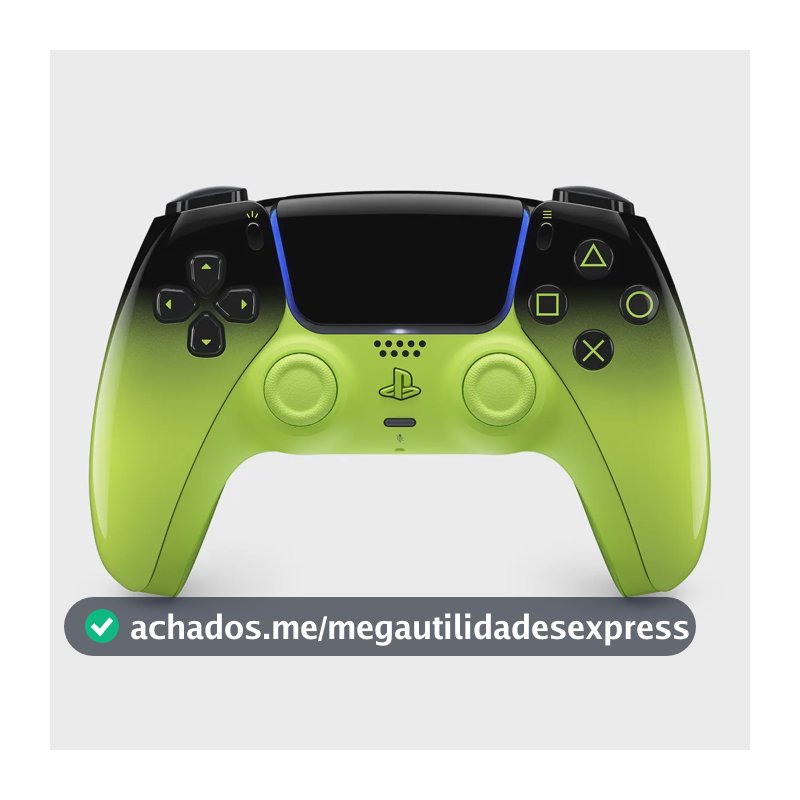 Controlador sem fio Dualsense Remix Green