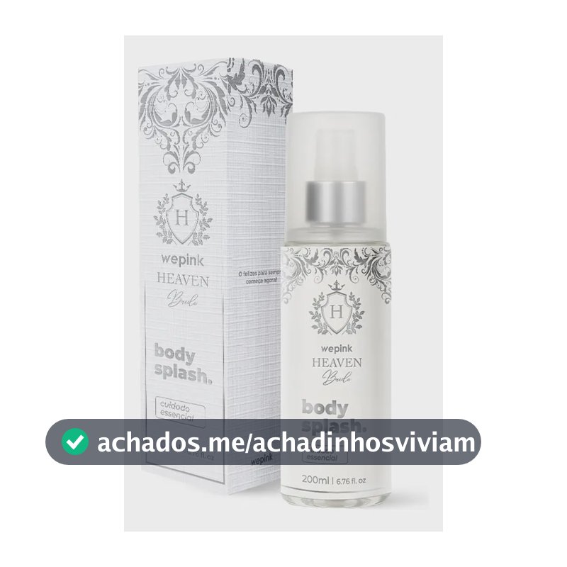 Wepink Heaven Bride Feminino Desodorante Colônia