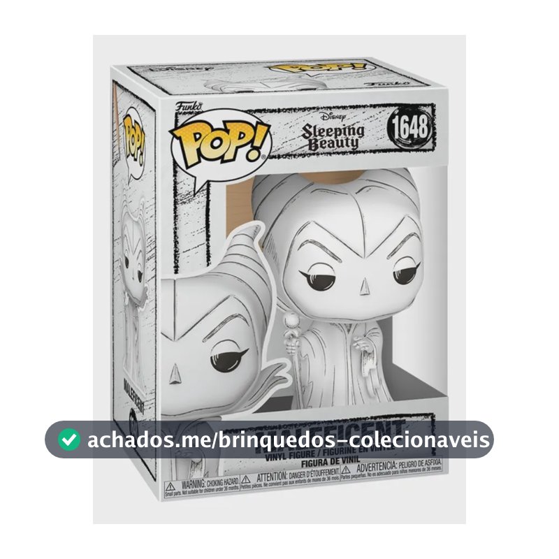Boneco Funko Pop! Disney Esboços - Malévola