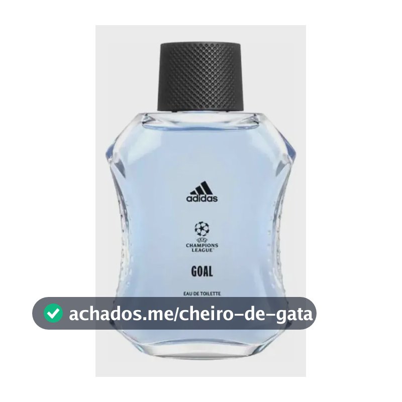 Perfume adidas Uefa Champions League edição Goal Eau De Toilette 100ml