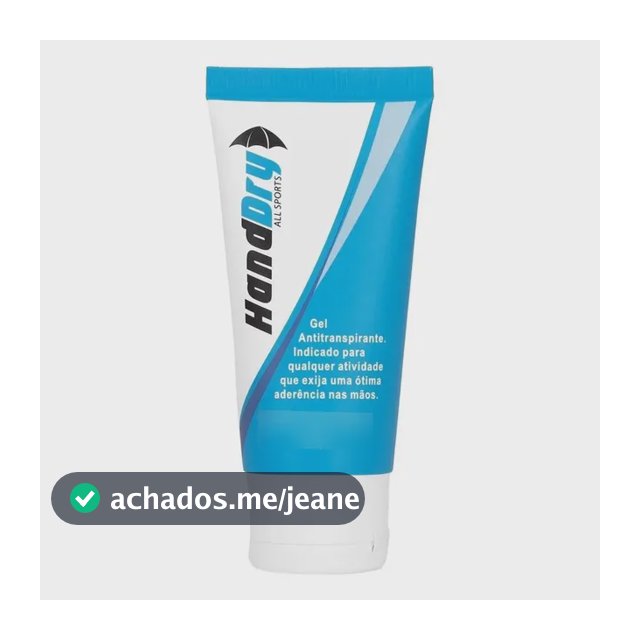 Gel Anti Suor HandDry Grip Badminton, Squash, Tênis, Beach